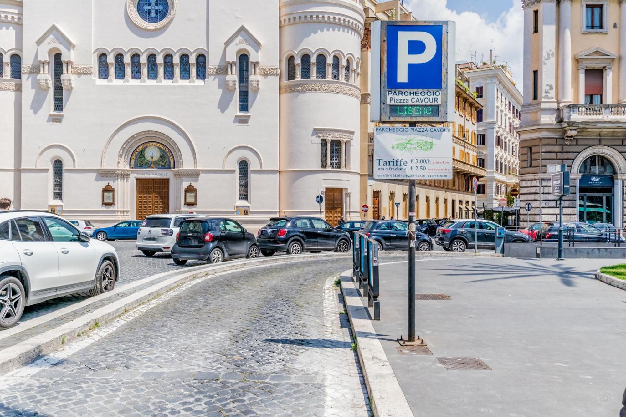 Attico Nel Cuore Di Roma Con Box Privato Per Auto Buitenkant foto