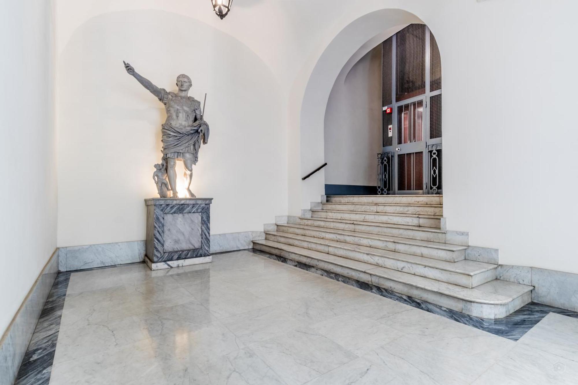 Attico Nel Cuore Di Roma Con Box Privato Per Auto Buitenkant foto