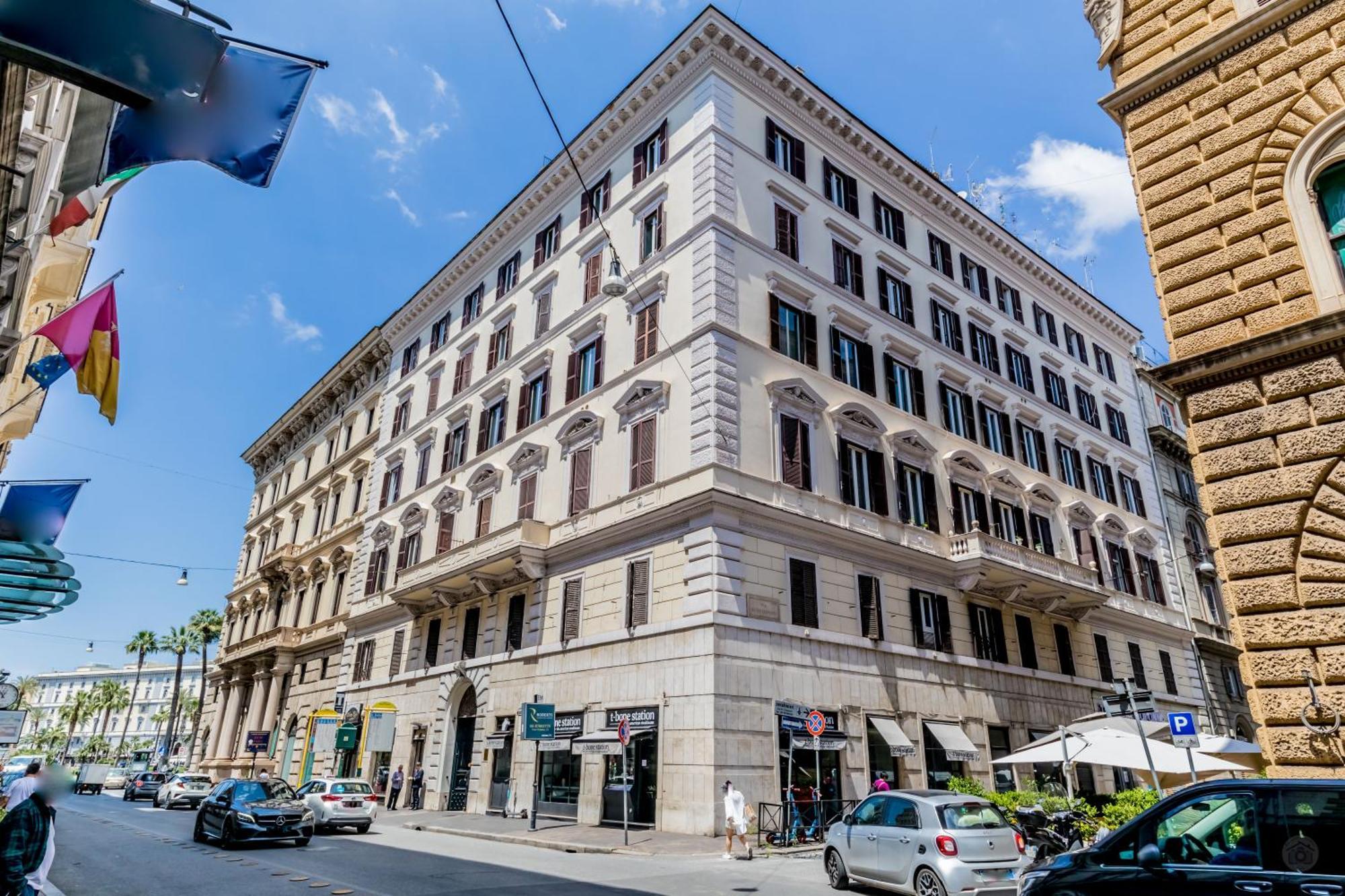 Attico Nel Cuore Di Roma Con Box Privato Per Auto Buitenkant foto
